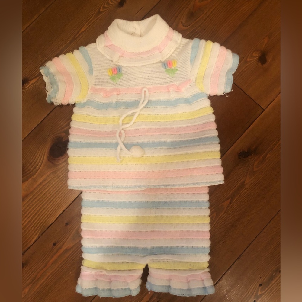 Vintage Baby Clothes Outfit